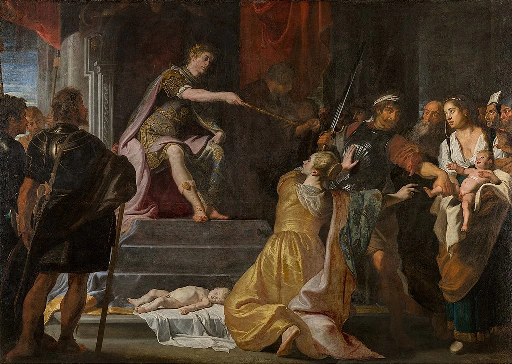 Il giudizio di Salomone - Museum of Fine Arts, Ghent